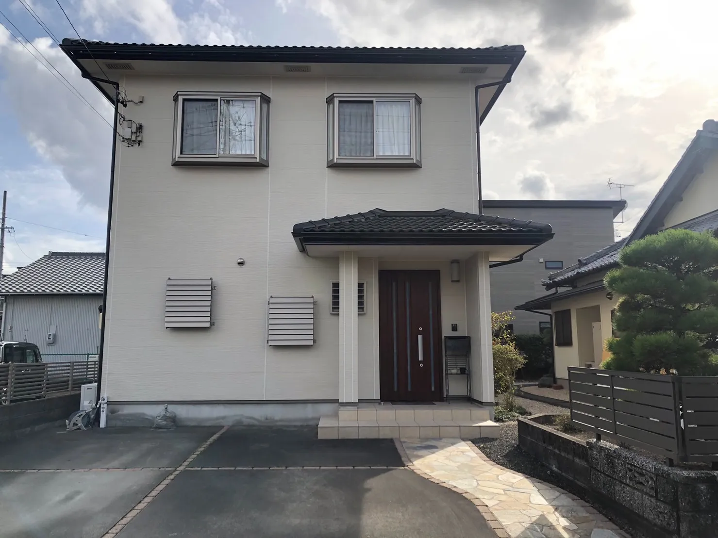 S邸 塗装工事 サイディング外壁