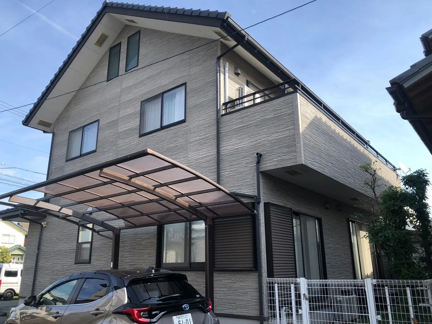 N邸 塗装工事 サイディング外壁